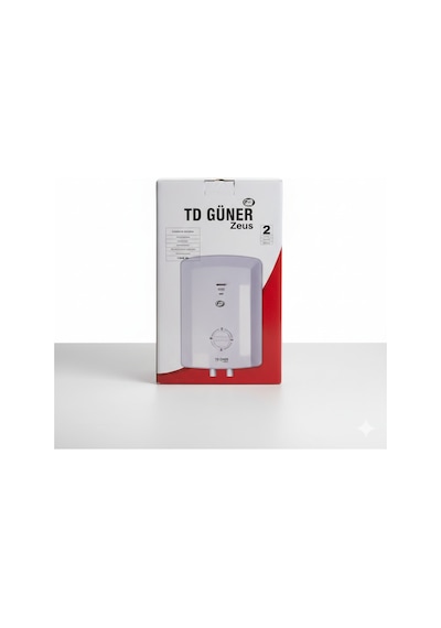 Güner 7350w Ani Su Isitici Elektrikli Banyo Sofbeni - 8 Emniyet Sistemli - Yerli