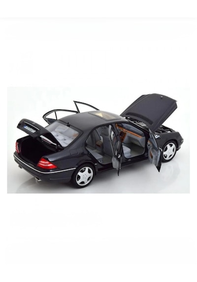 Norev 1:18 1999 Mercedes Benz S Classs S55 Amg W220 Füme Renk Model Araba