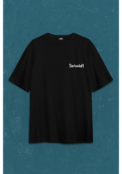 Aldi Beni Bi Darluk Darlık Karadeniz Trabzon Of Sırt Ön Baskılı Oversize Tişört Unisex T-shirt 001