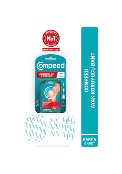 Compeed Acıyı Hızla Hafifleten Hidrokolloid Ayak Koruma Ve Yara Bandı Karma Set