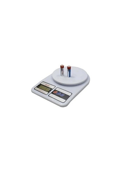 Dijital Hassas Terazi 10 Kg Dara Özellikli Lcd Ekranlı Beyaz Renk Özel