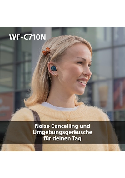Sony Wf-c710n - Gerçek Kablosuz Gürültü Önleyici Kulaklık, Hafif, Dokunarak Çalıştırma, Çok Noktalı Bağlantı, Ipx4, 40 Saate Kadar Pil, Hızlı Şarj, İos Ve Android Uyumlu, Cam Mavisi Sony Wf-c710n - Gerçek Kablosuz Gürültü Önleyici Kulaklık, Hafif, Dokunarak Çalıştırma, Çok Noktalı Bağlantı, Ipx4, 40 Saate Kadar Pil, Hızlı Şarj, İos Ve Android Uyumlu, Cam Mavisi