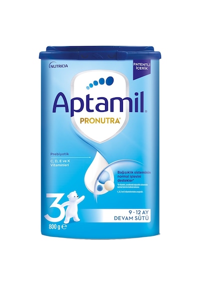 Aptamil Pronutra Devam Sütü No:3 800 G - Prebiyotik Zengini Formül 3'li Ekonomik Paket - 3 Adet Tarı