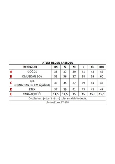 Balins Kadın Viskon Atlet - Somon
