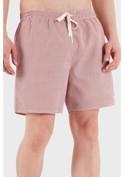 Armani Exchange Erkek Mayo Short Xm000832 Af22577 F1169 Kırmızı-beyaz
