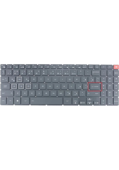 Gigabyte Aorus 15-sa Klavye Işıklı Rgb Küçük Enter 31760733