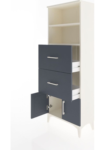 Arges Dolap 2 Raflı 2 Çekmeceli 2 Kapaklı 60x30x163 Aytaşı-an... Aytaşı Arges Dolap 2 Raflı 2 Çekmeceli 2 Kapaklı 60x30x163 Aytaşı-an... Aytaşı