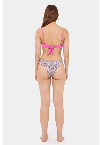 Hiccup Yay Detaylı Bikini Takımı Karanfil Pembesi