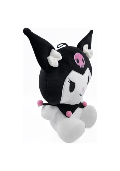 34 Cm Kuromi Peluş - Kuromi Yastık Yumuşak Mor - Pembe 001