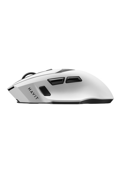 Havit Gamenote Houyi-m2 Pro Kablosuz Gaming Mouse - 22.000 Dpı, 76g, Kablolu, 2.4ghz, Bt 5.4, Paw3311 Beyaz