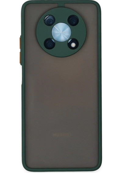 Cosmotex Newface Huawei Nova Y90 Kılıf Montreal Silikon Kapak - Yeşil