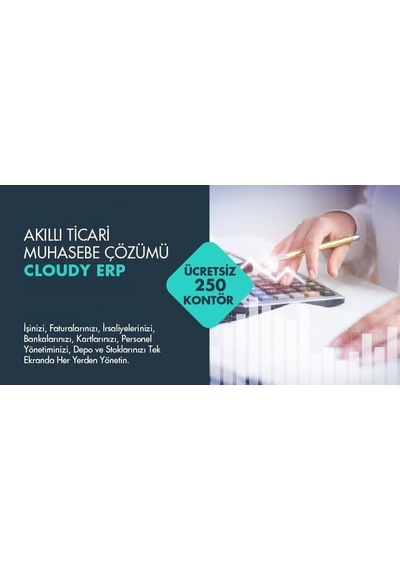 Edm Bilişim Cloudy Erp Akıllı Ticari Muhasebe Programı