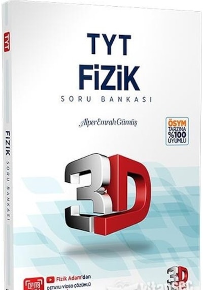 Tyt Fizik 3D Soru Bankası 3D Yayınları
