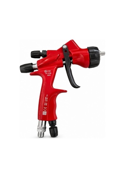 Ntools 8800 Hvlp Kırmızı Boya Sprey Tabancası 1.3mm Nozul, 600ml Hazne