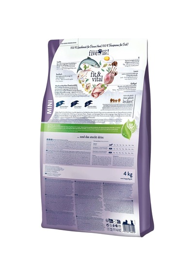 Happy Dog Fit & Vital Mini Senior Yaşlı Köpek Kuru Maması 4 KG