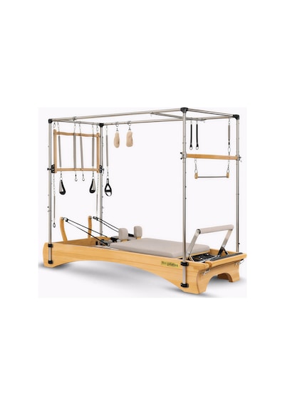Combo Cadillac Reformer Elegance Seri Vizon Şarjörlü Sistem 8 Kademe Krom 1. Sınıf Kayın Ağacı