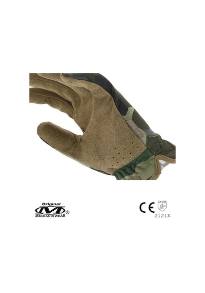Mechanix Wear® FastFit Woodland Camo Tactical Eldiven Kahverengi