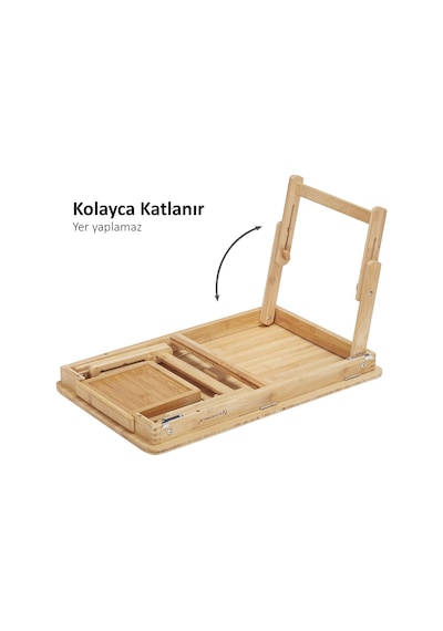 Laptop Standı Yükseltilebilir Ders Çalışma Masası Çocuk Çalışma S