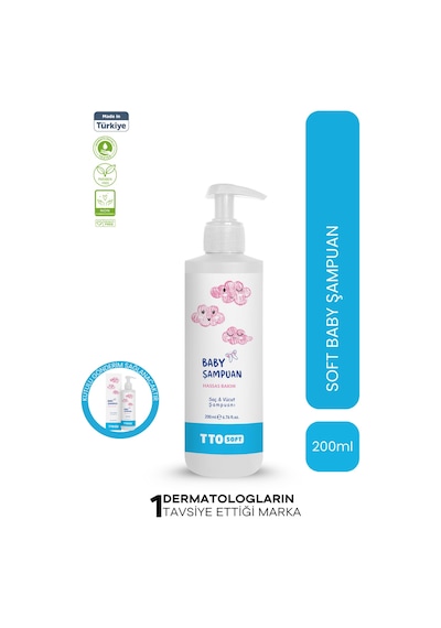 Tto Soft Bebek Şampuanı 200Ml