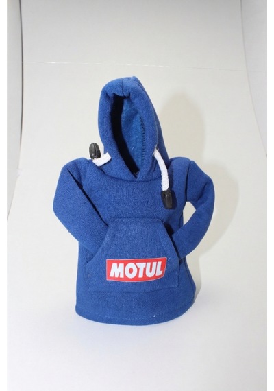 Motul Tasarım Hoodie Vites Topuzu Kılıfı - Universal Sweatshirt Model Vites Aksesuarı Mavi