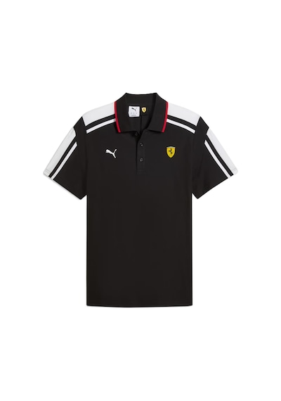 Puma Ferrari Mt7 Polo 635831-01 Tişört Erkek T-shirt Siyah