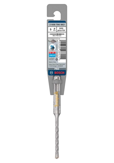 Bosch Pro Sds Plus-5x 5 X 110 Mm Dört Elmaslı Matkap Ucu 2608706863