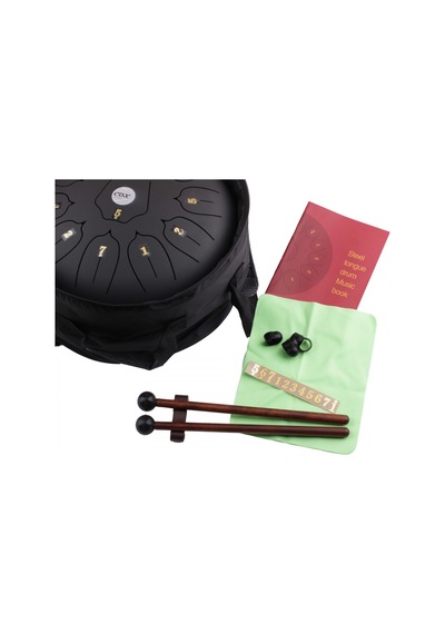 Cox Cstd-bk Steel Tongue Drum Siyah Meditasyon Ve Yoga İçin İdeal Vurmalı Çalgı