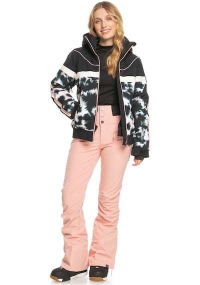 Roxy Roxy Kadın Snowboard Pantolonu Rising High Gül Kurusu Mgd0 Pudra