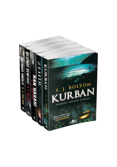 Sharon J. Bolton Korku Gerilim Kitapları Takım Set 5 Kitap