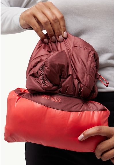 Jack Wolfskin Passamani Down Hoddy Kadın Outdoor Mont-a61833 Bordo