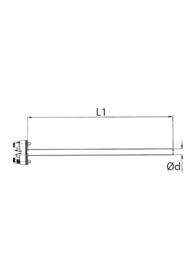 K Nicr-ni Tipi İnset Termokupl 6x600mm