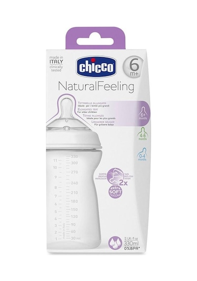 Chicco Natural Feeling Silikon Emzikli Pp Biberon 6 Ay 330 ML