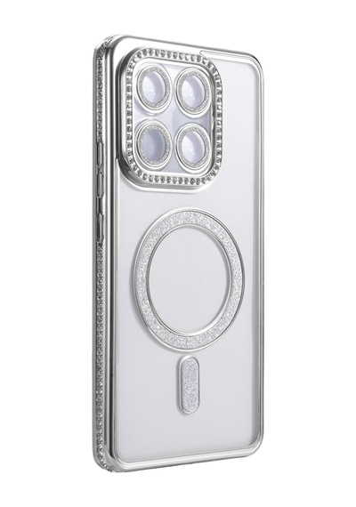 Xiaomi Mi 17t Joke Simli Magneticsafe Kılıf - Gümüş - 100 0