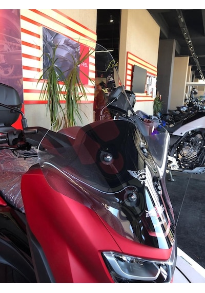Nmax 125 155 Abv Ön Tur Camı Siyah