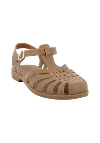 Meduse Sunmif Mat Crepe Kadın Sandalet-14524 Bej