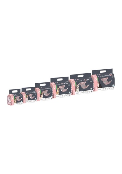 M-pets Carbonlu Dıapers Dişi Köpekler İçin Külot Xl 15li