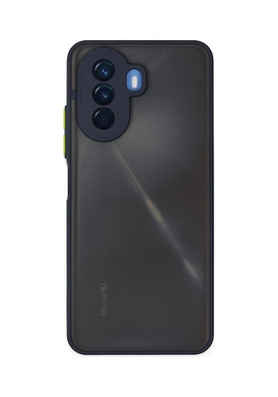 Huawei Nova Y70 Uyumlu Kılıf Montreal Silikon Kapak - Lacivert