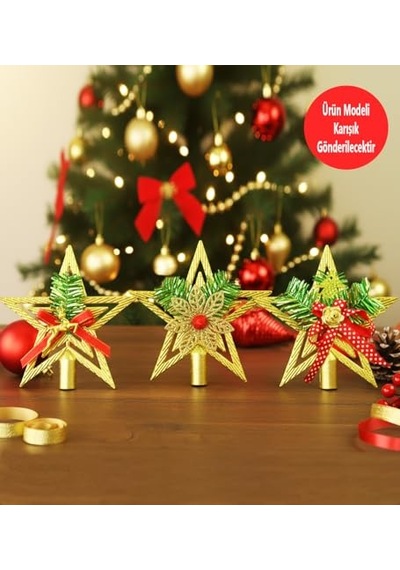 Ağaç Süsü Beyaz Yıldız 15cm Ast7215 Diğer