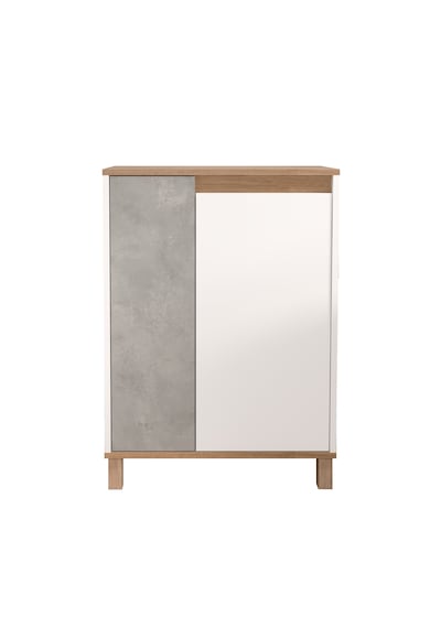 Robin Home Alaska Çok Amaçlı Dolap Mutfak Kiler Erzak Banyo Dolabı 97cm Sepet-beyaz-taş Beyaz Robin Home Alaska Çok Amaçlı Dolap Mutfak Kiler Erzak Banyo Dolabı 97cm Sepet-beyaz-taş Beyaz