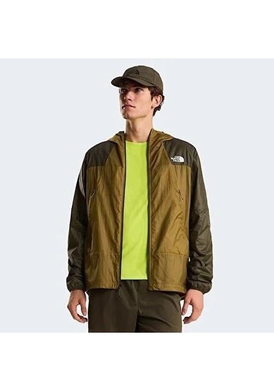 The North Face M Rıdgelıte Futurefleece Wınd Erkek Ceket Nf0a8es6jv41 Cedar/new Taupe Green