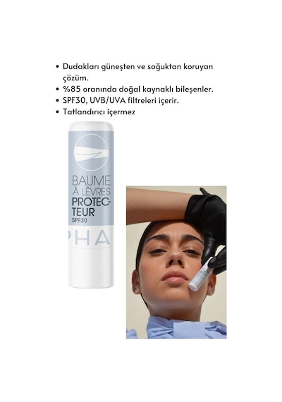 Byphasse Nemlendirici ve Koruyucu Dudak Bakım Kremi SPF30 2 x 4.8 G