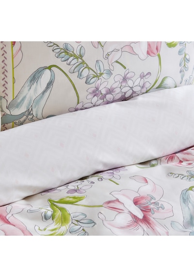 Karaca Home Melosa Pembe %100 Pamuk Tek Kişilik Nevresim Takımı