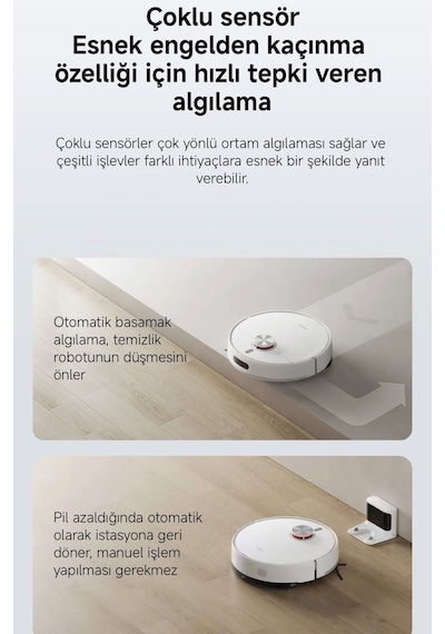 Xiaomi Robot Vacuum S40 Robot Süpürge