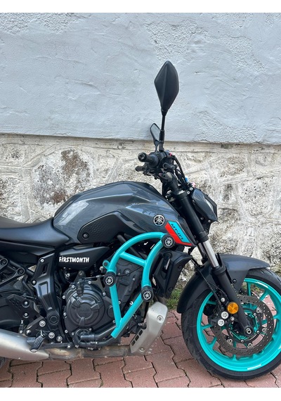 Yamaha Mt 07 Koruma Demiri Su Yeşili
