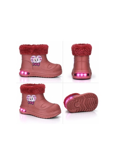 Look Life Su Geçirmez Çocuk Yağmur Botu 525 Çok Renkli