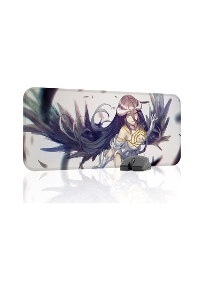 Overlord Kaymaz Dikişli Kauçuk Oyuncu Mousepad V4 - 70x30 Xl Gaming Mouse Pad Fare Altlığı