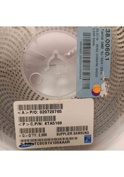 Tcscs1v105kaar 1mf 35v A Tantal Kondansatör 50 Adet