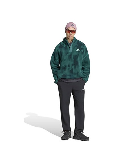 Adidas Terrex Mt Ess Hp Aop Erkek Outdoor Polar Sweatshirts Ks2316 Yeşil