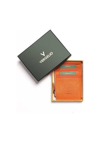 D35 Dark Orange Cüzdan & Kartlık Kadın Diğer 864 Vergelio Flother Wallet Card Holder Turuncu
