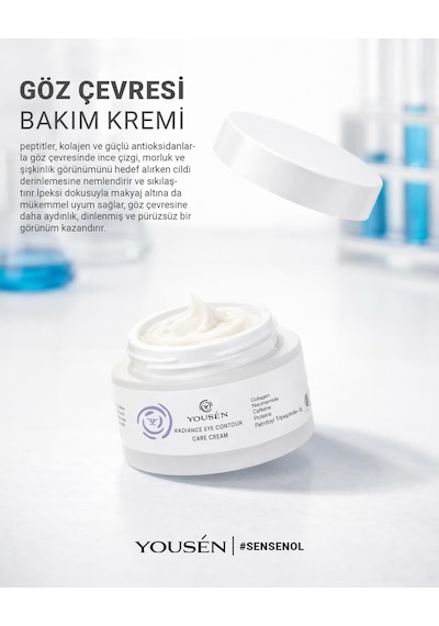 Göz Altı Torbaları İçin Kırışıklık Karşıtı Aydınlatıcı Göz Çevresi Bakım Kremi Gözaltı Morlukları 20 Ml